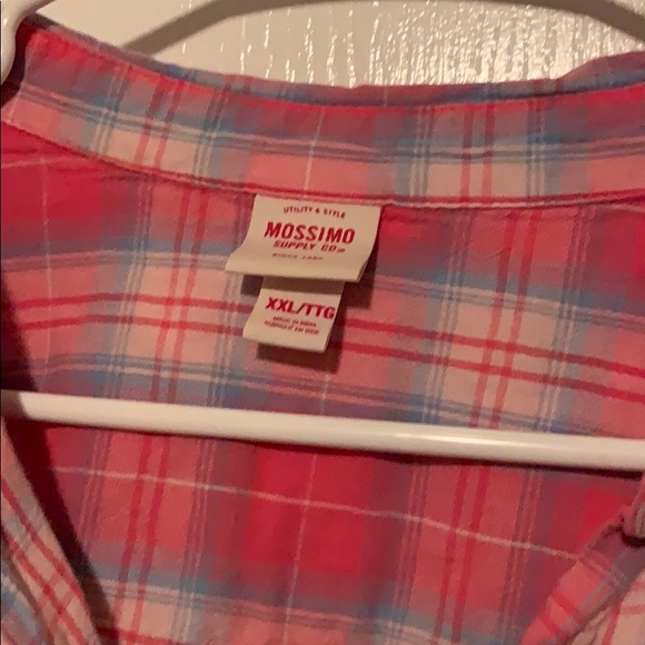 🐳 Mossimo plaid - Picture 2 of 3